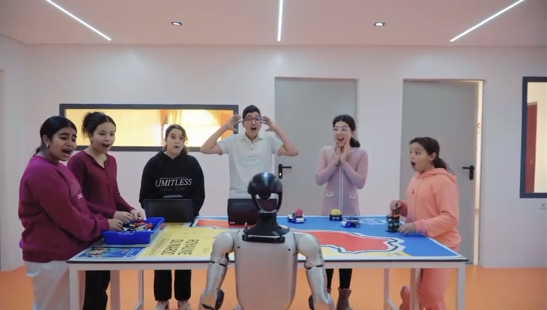 AYA Robot at Junior International Academy